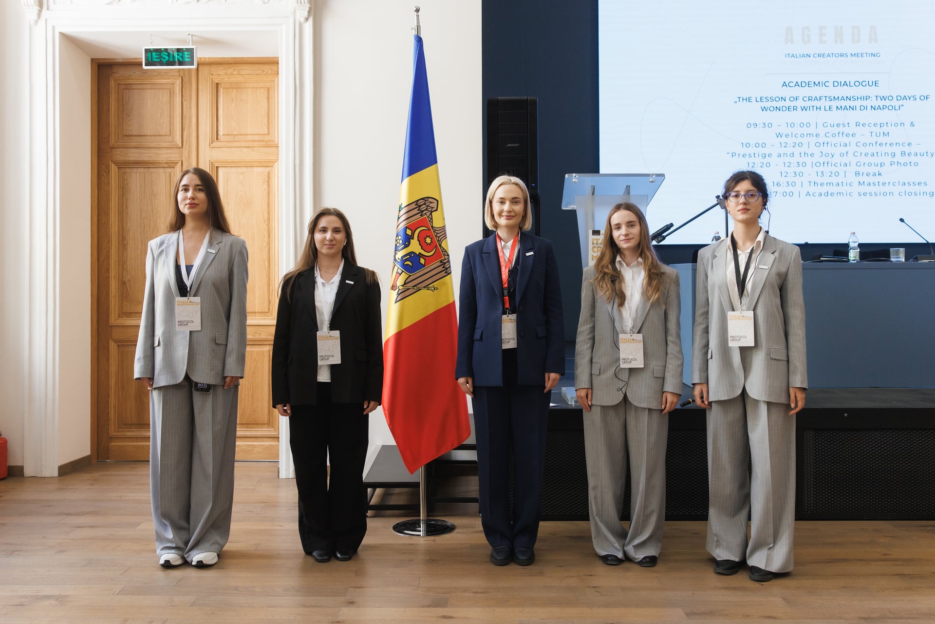 Protocol pentru Delegații Internaționale